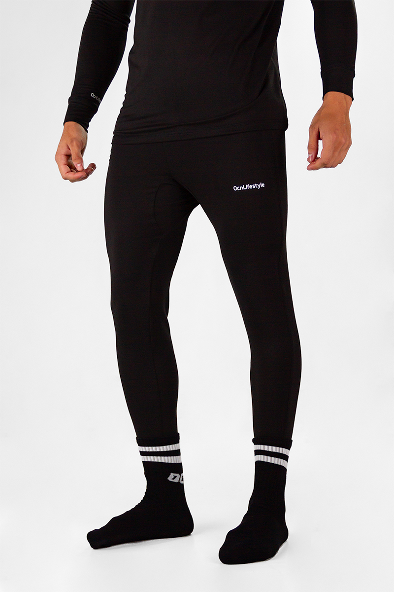 Calza Termica Ocn Heat Negro Importado PREVENTA