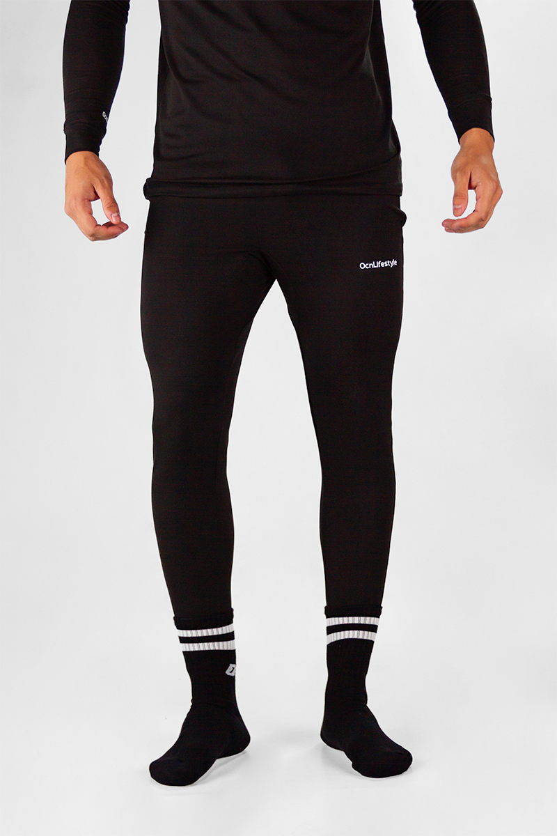 Calza Termica Ocn Heat Negro Importado PREVENTA