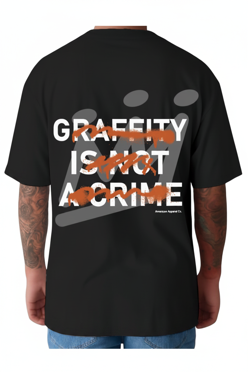 Remera King Of Art Urban Shirt Negro