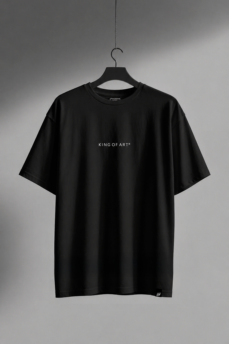 Remera King Of Art Urban Shirt Negro