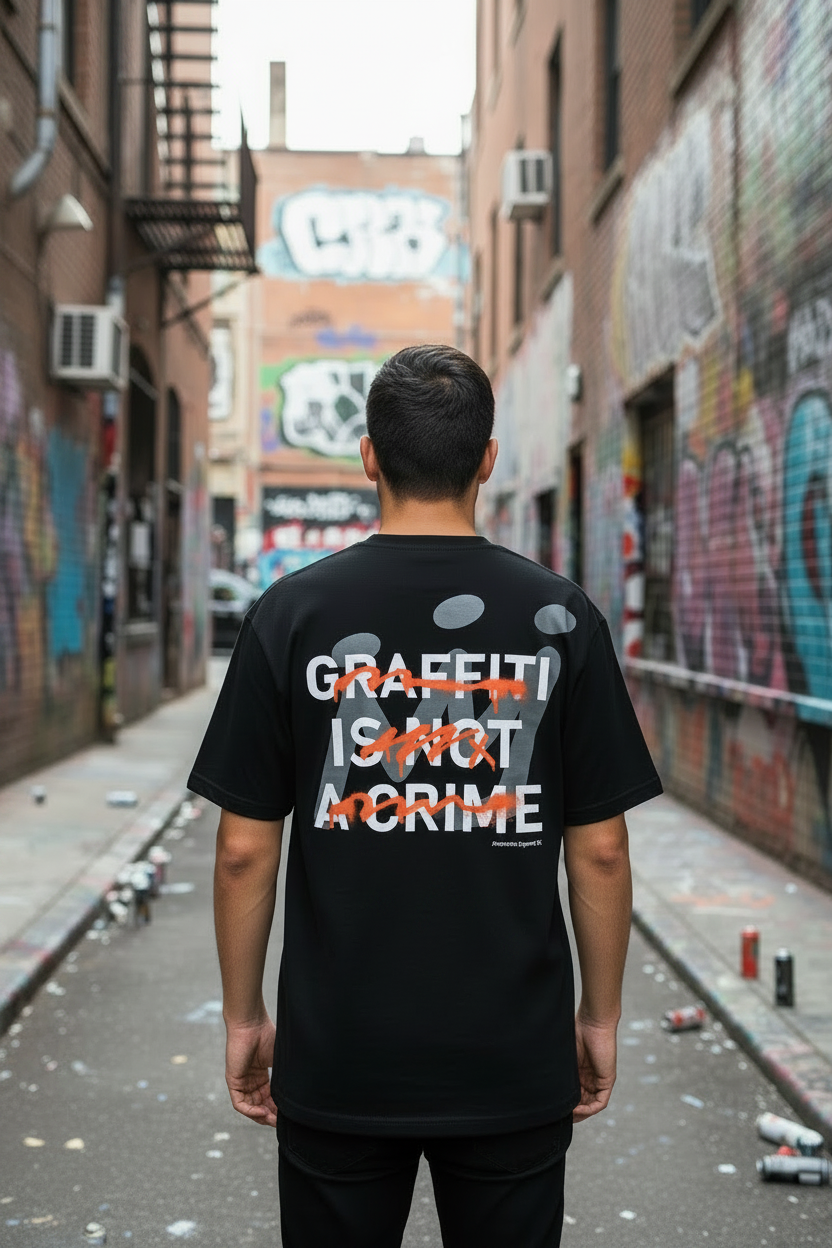 Remera King Of Art Urban Shirt Negro