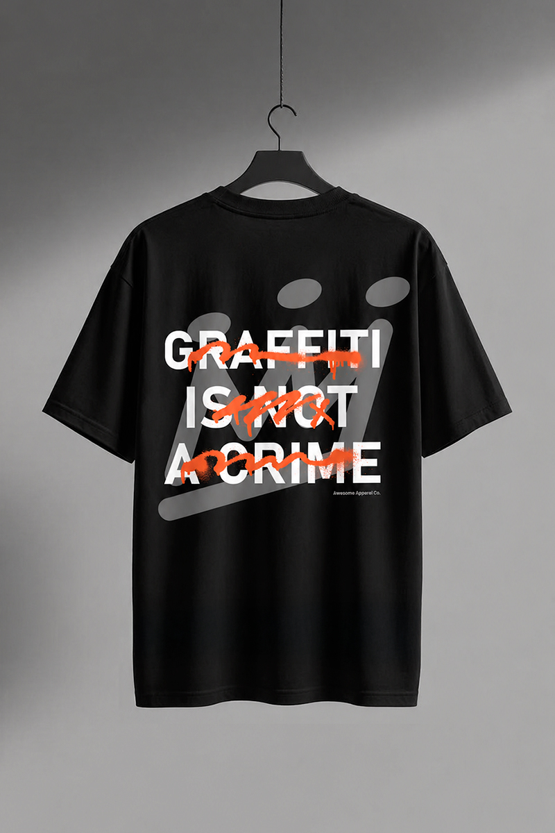 Remera King Of Art Urban Shirt Negro