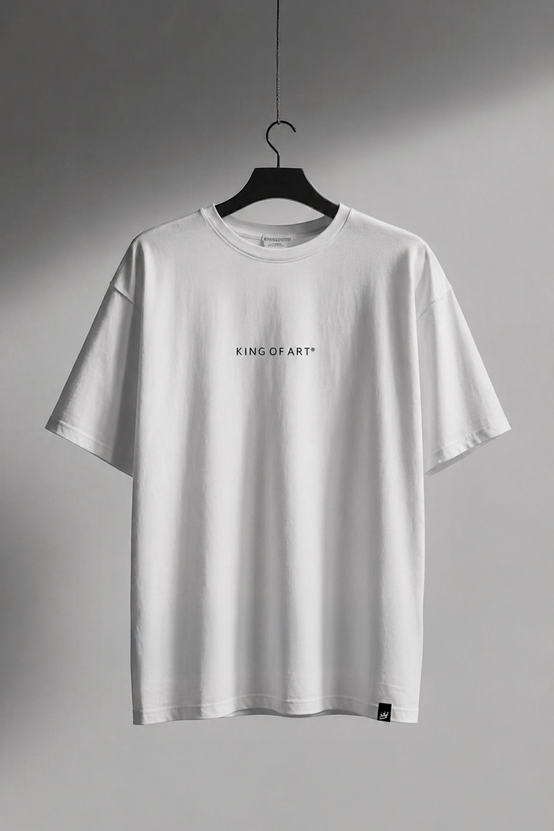 Remera King Of Art Urban Shirt Blanco