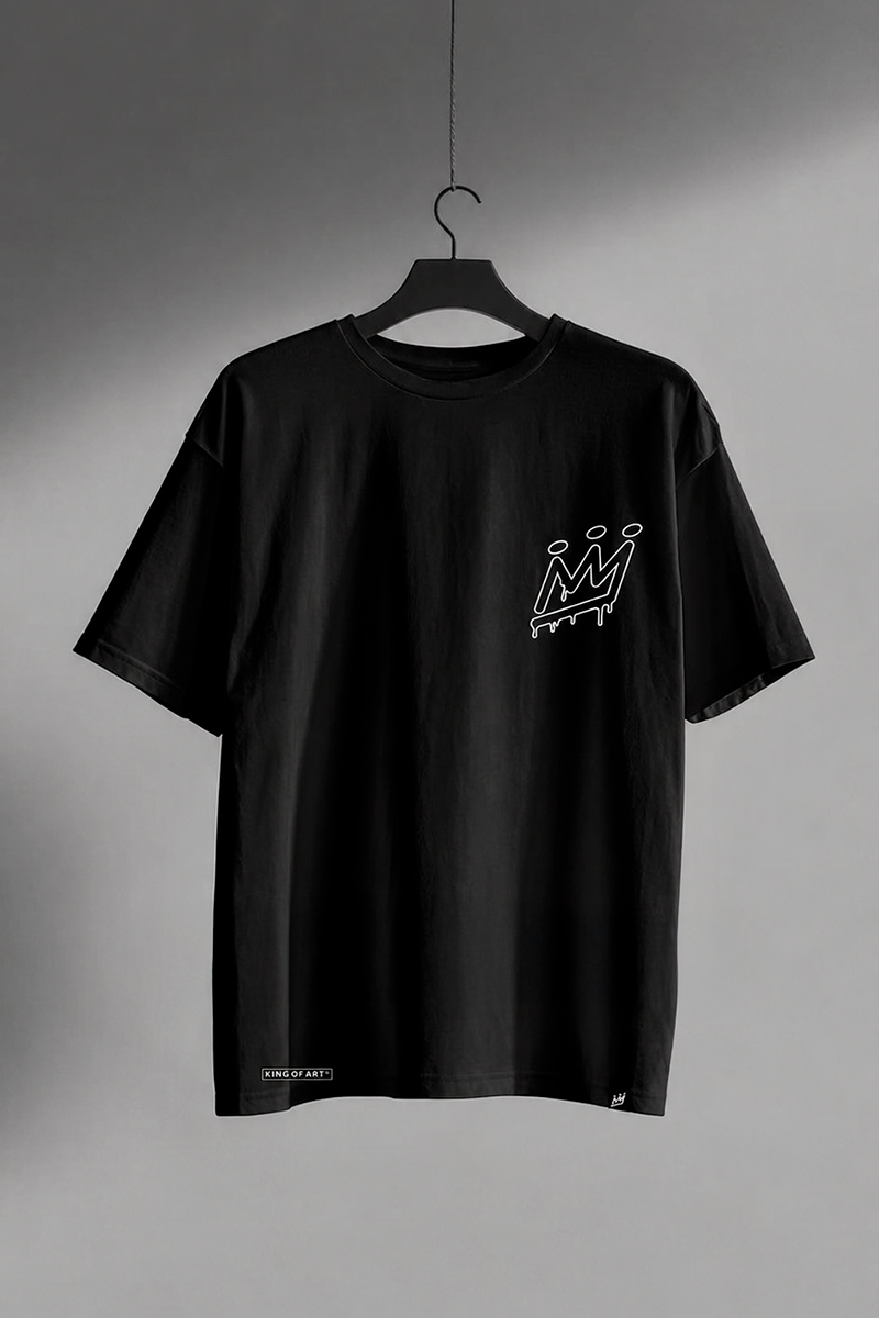 Remera King of Art Loud Negro
