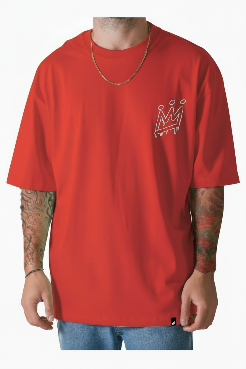 Remera King of Art Loud Rojo