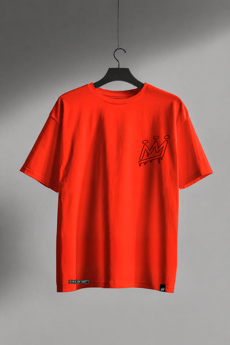 Remera King of Art Loud Rojo