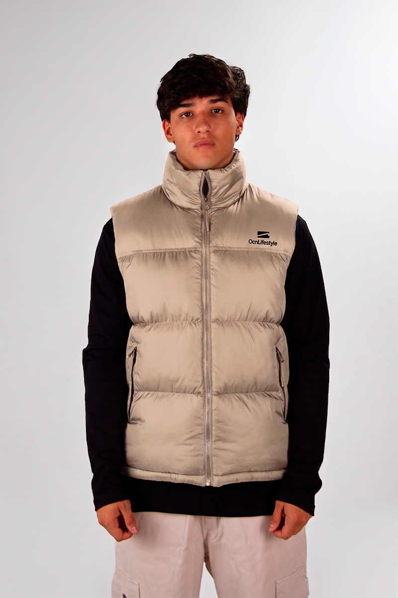 Chaleco Ocn Blizz Beige Importado
