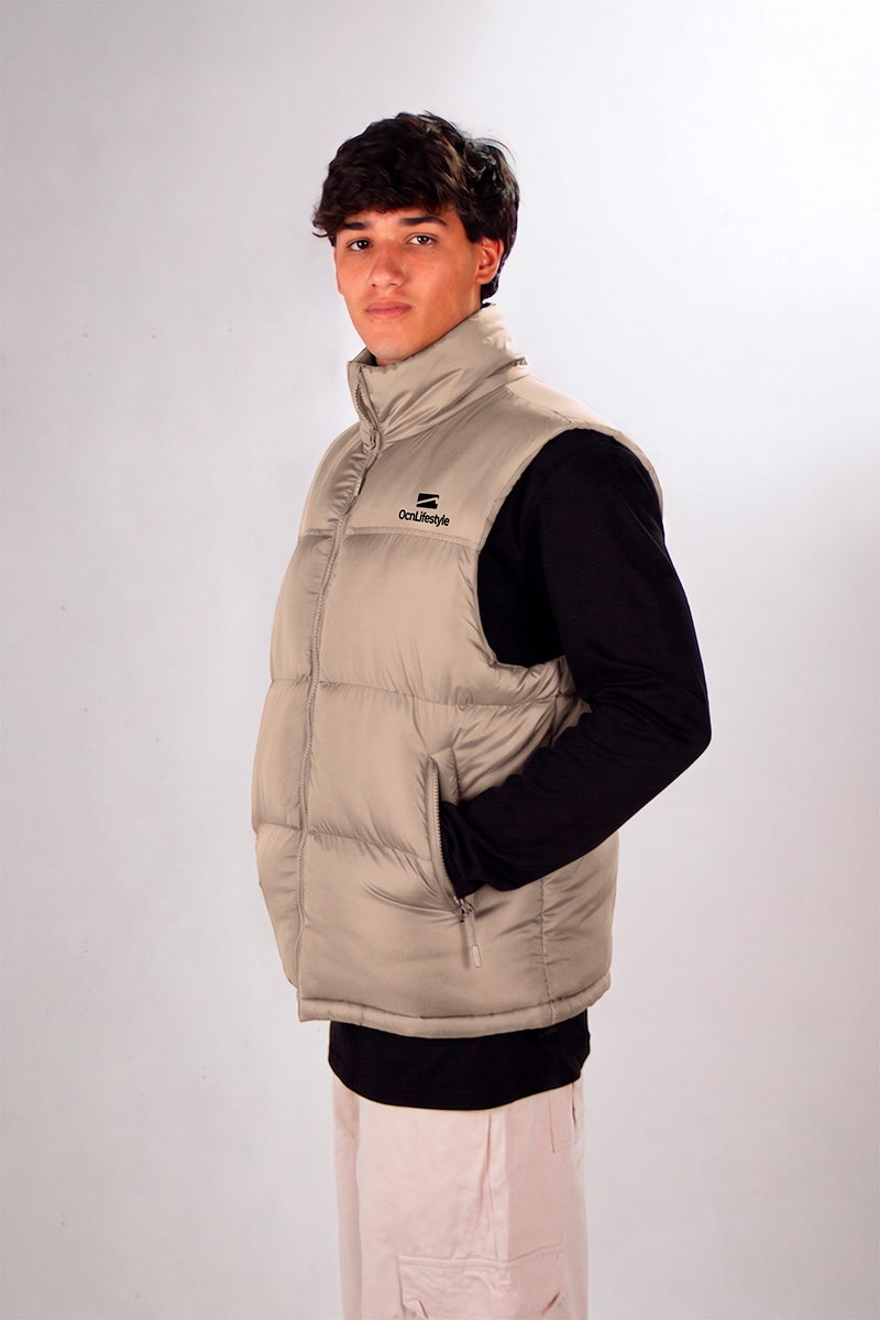 Chaleco Ocn Blizz Beige Importado