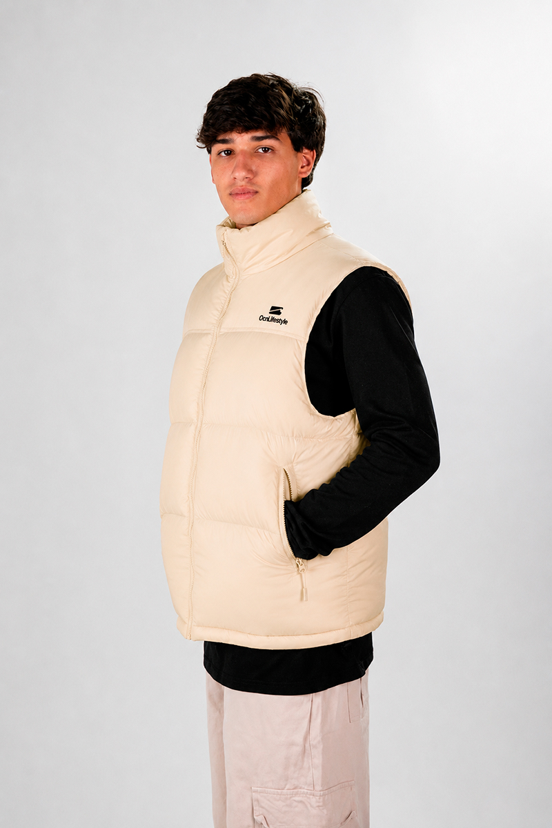 Chaleco Ocn Blizz Beige Importado