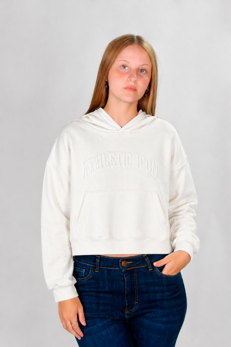 Buzo Ocn Crop Berlin Blanco