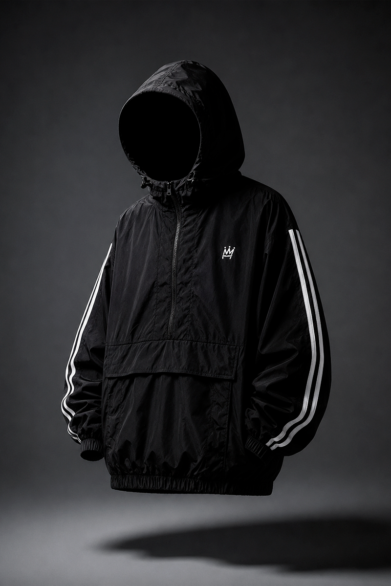Anorak King Of Art Somer Negro
