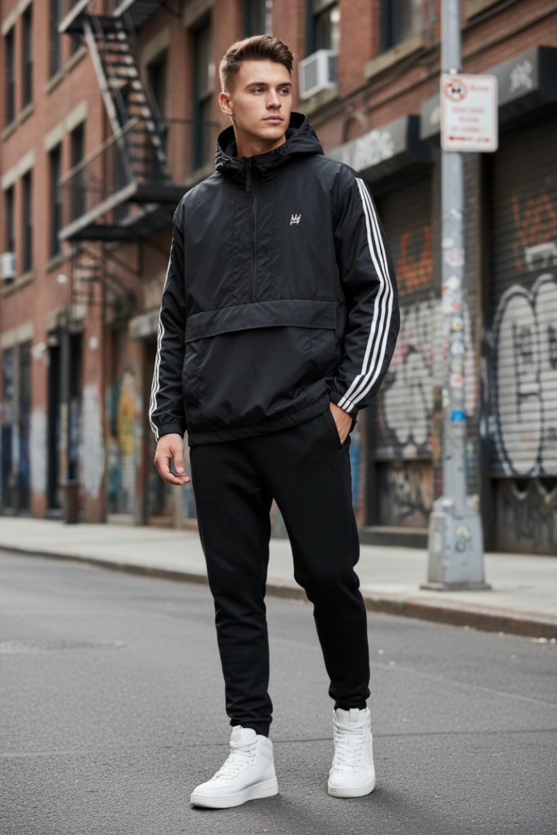 Anorak King Of Art Somer Negro