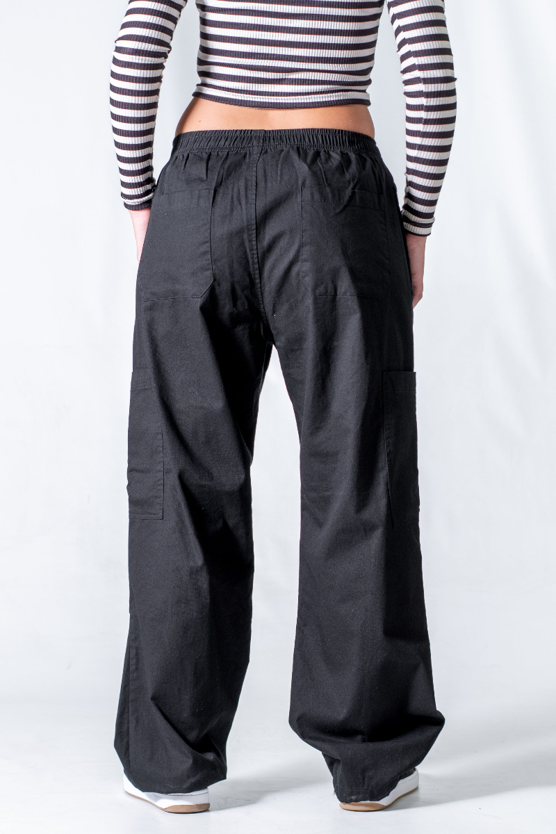 Pantalon Ocn Oslo Negro Cargo