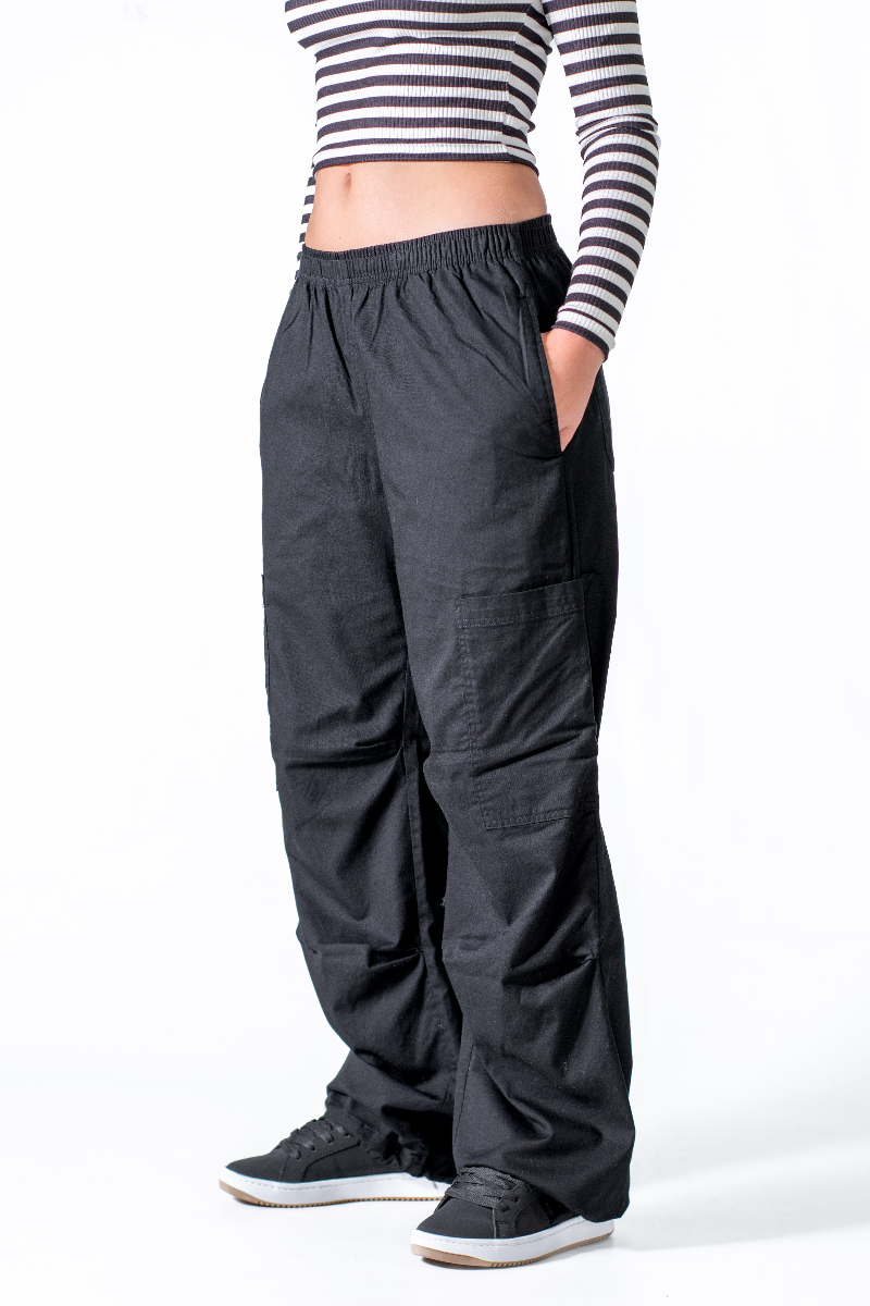 Pantalon Ocn Oslo Negro Cargo