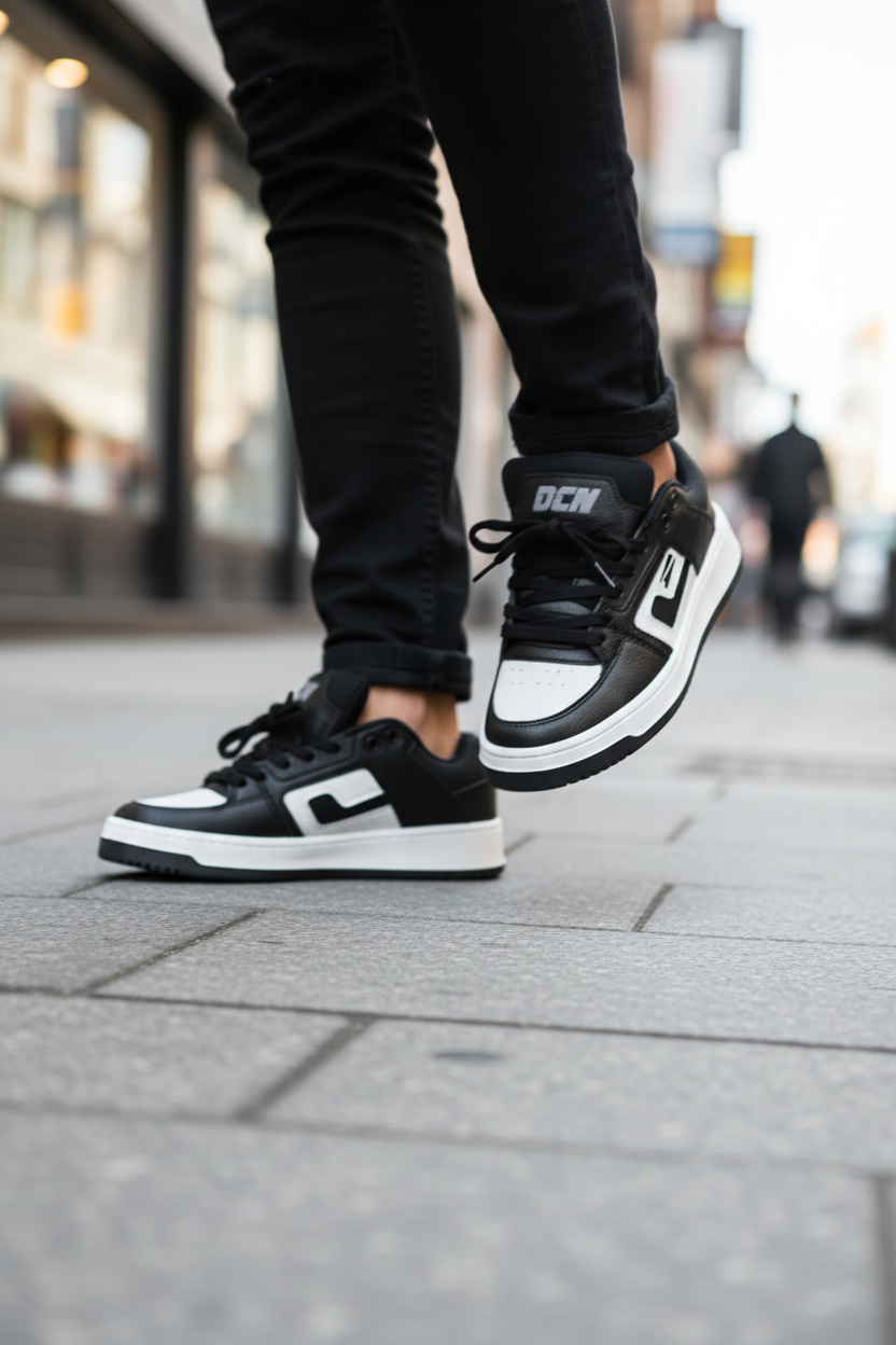 Zapatillas Ocn Kaos White Black