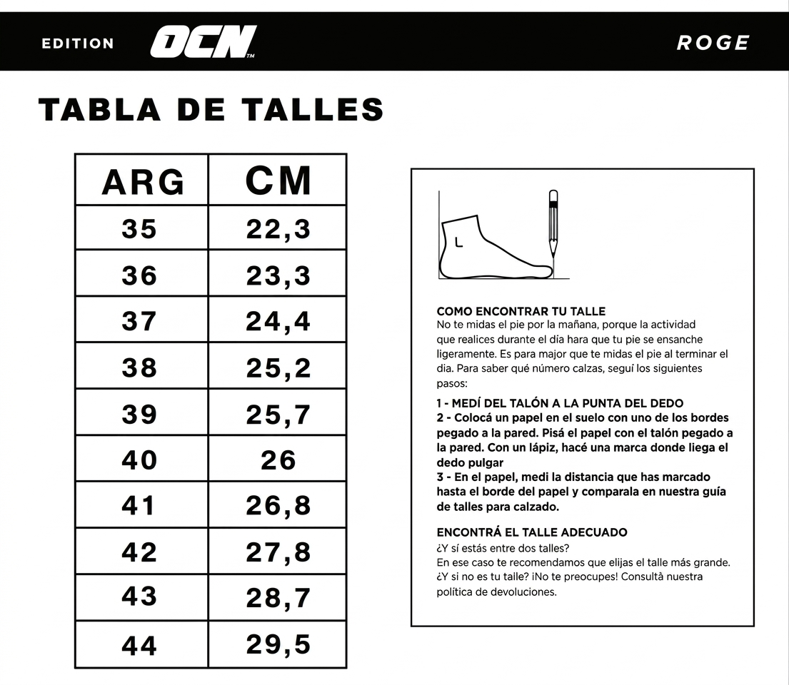 Zapatillas Ocn Roge Blanco