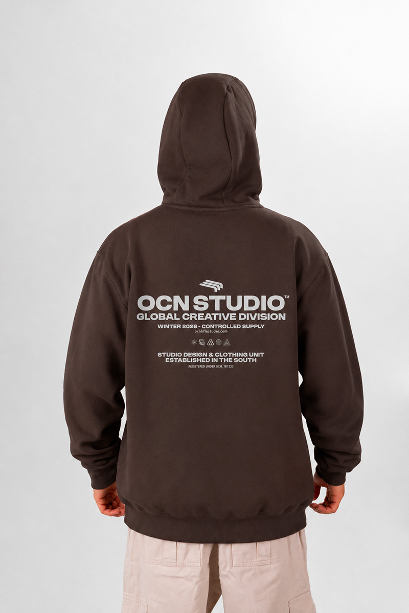 Buzo Ocn Canguro Original Bordo