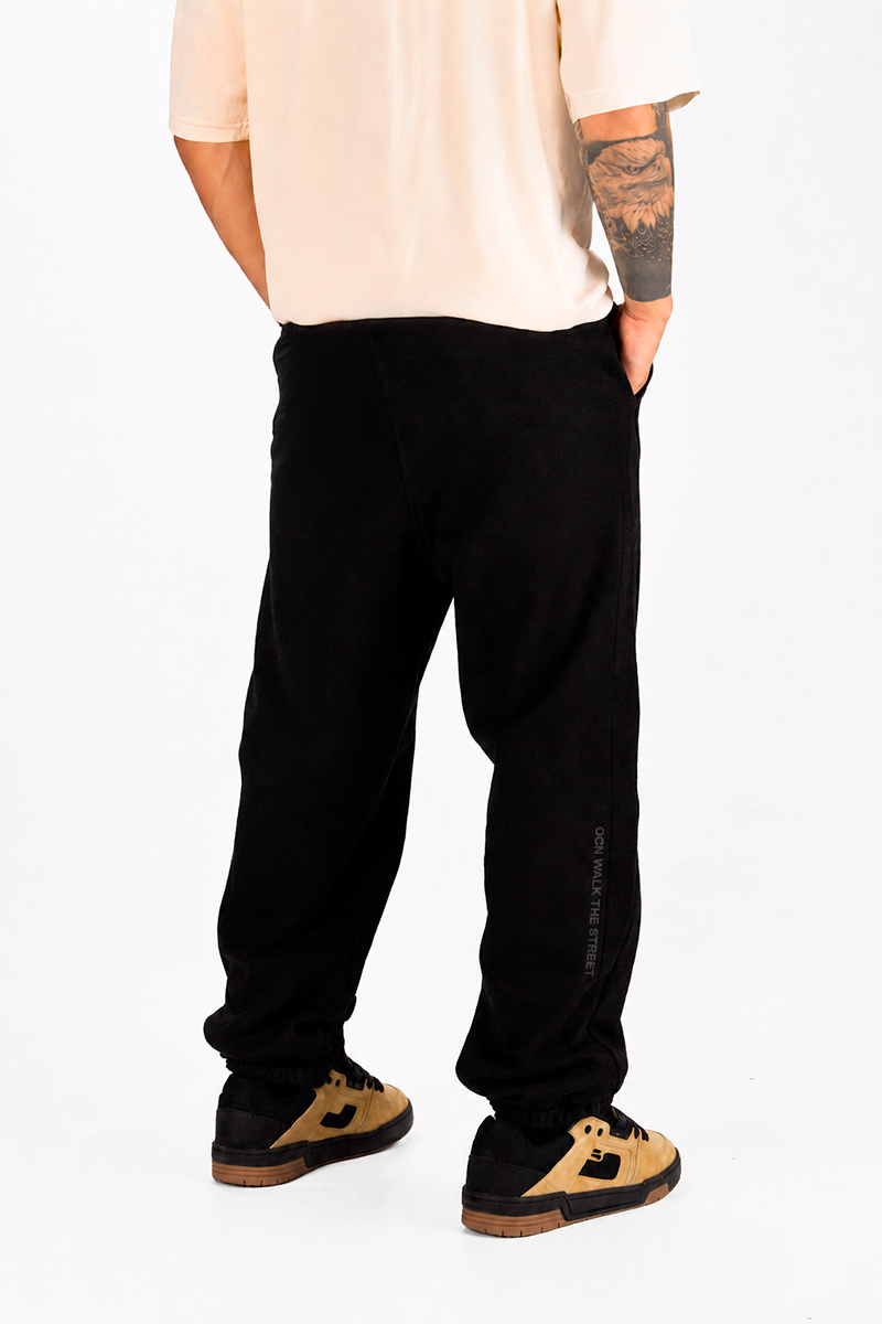 Jogging Ocn Bars Negro