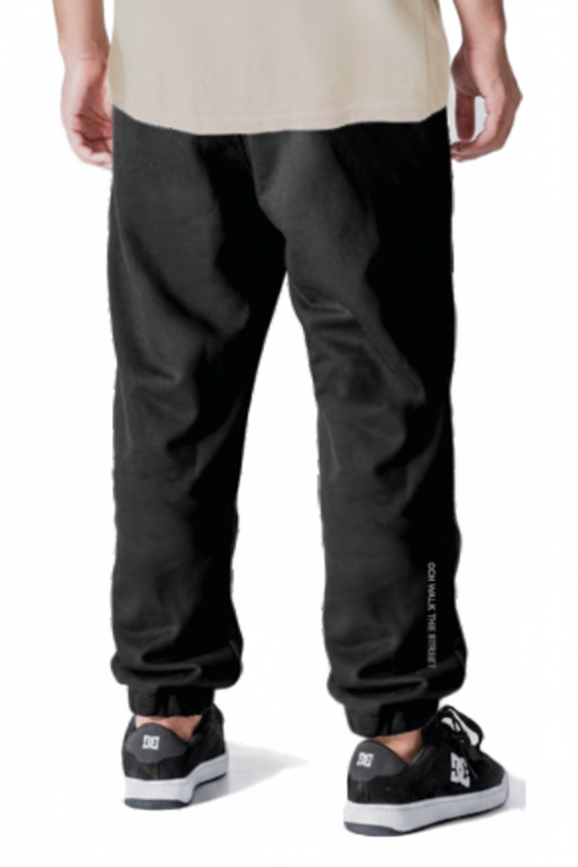 Jogging Ocn Bars Negro
