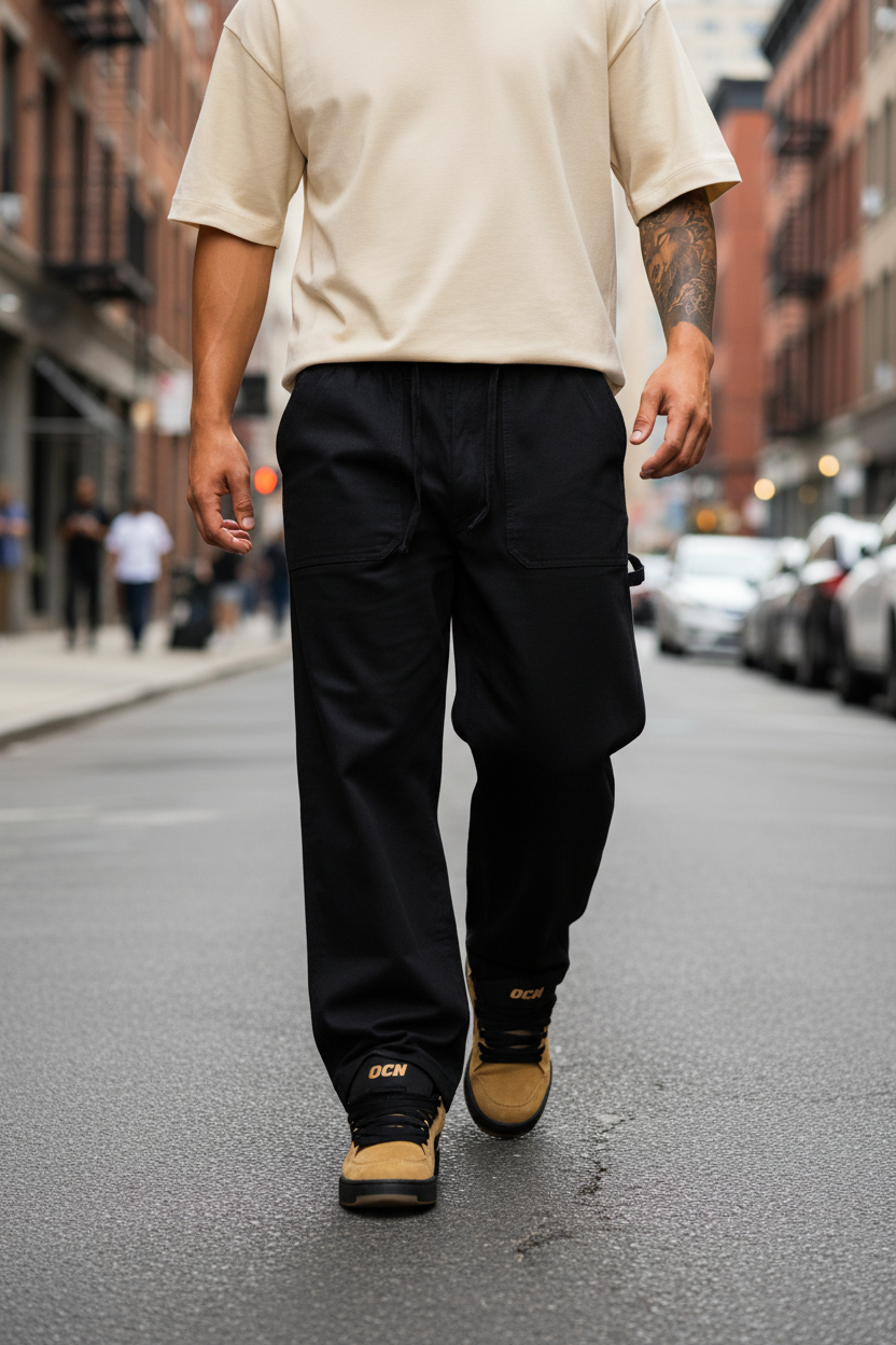Pantalon Ocn Fuji Negro