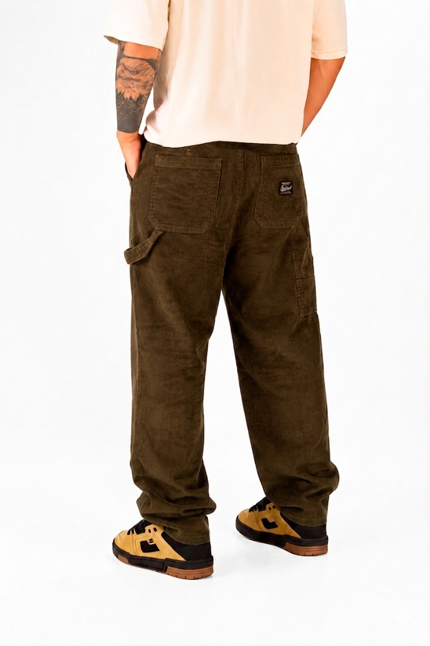 Pantalón Ocn Carpenter Cord Verde