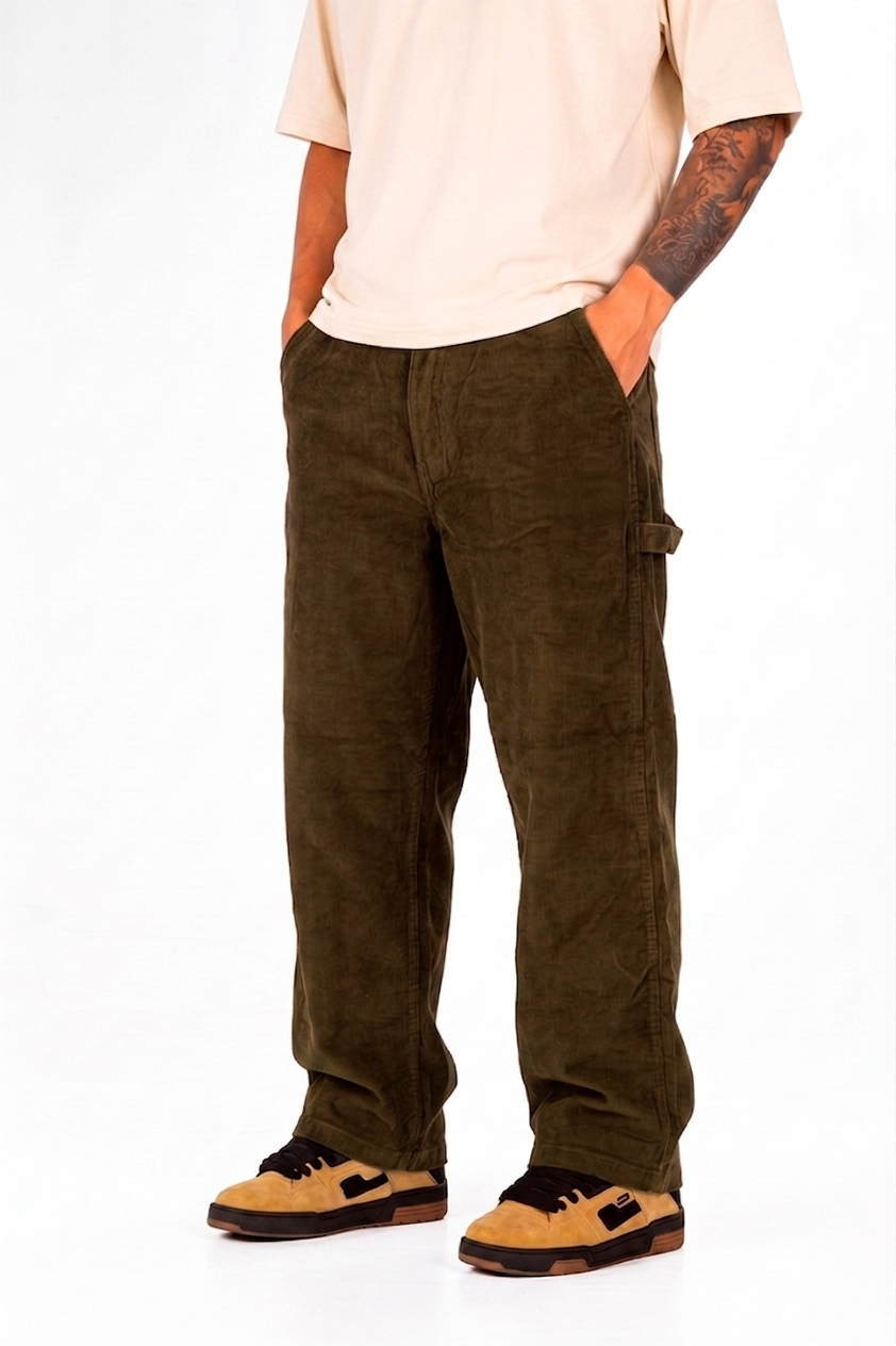 Pantalón Ocn Carpenter Cord Verde