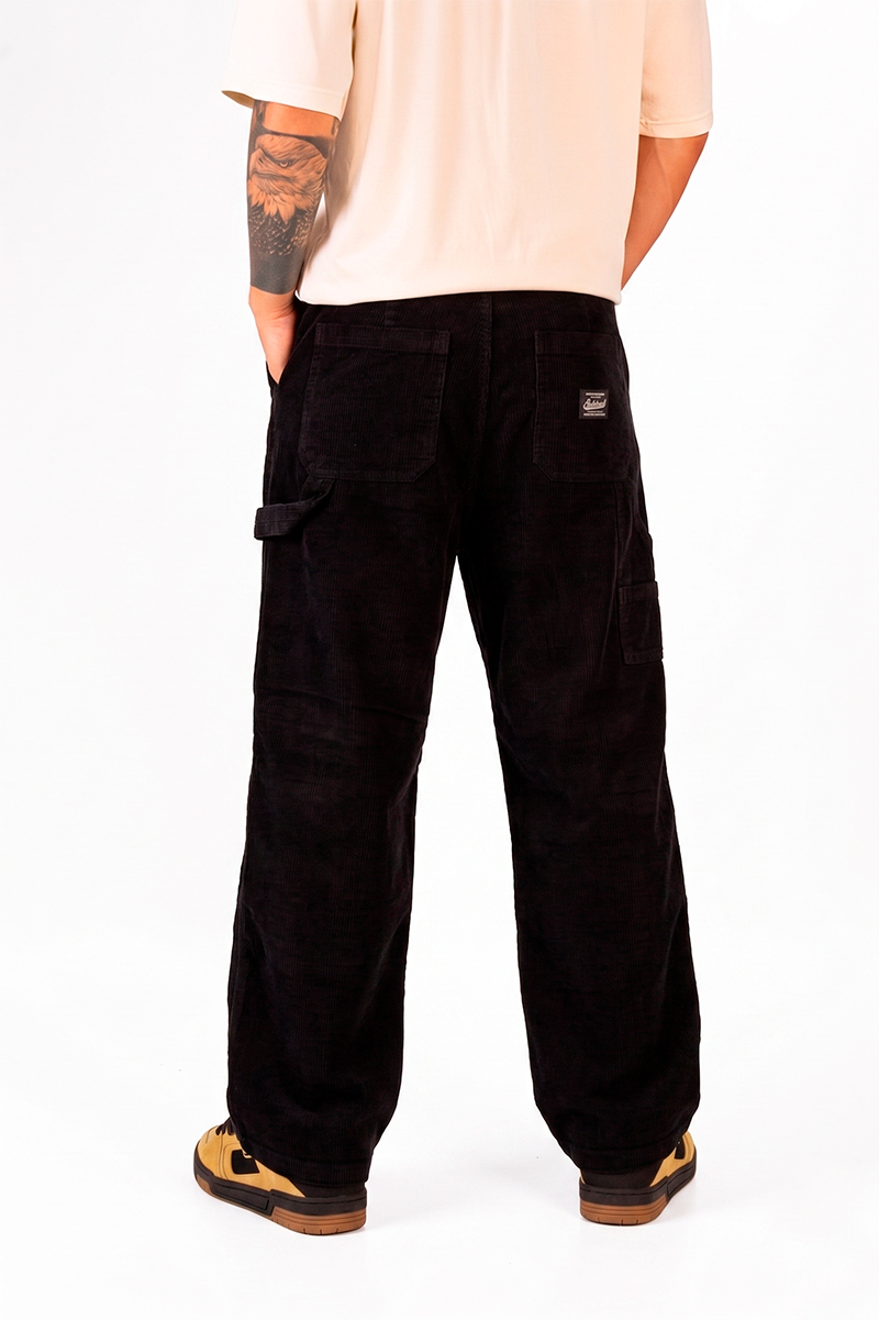 Pantalón Ocn Carpenter Cord Negro