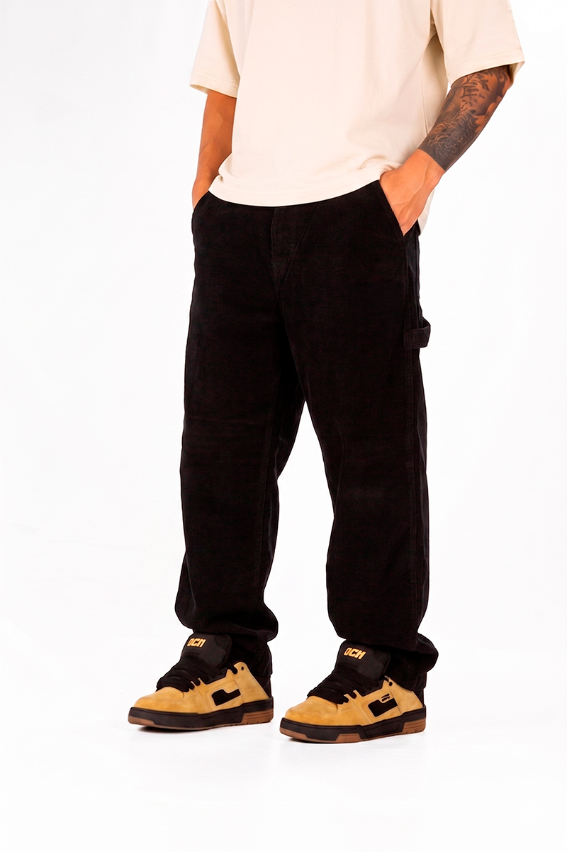 Pantalón Ocn Carpenter Cord Negro