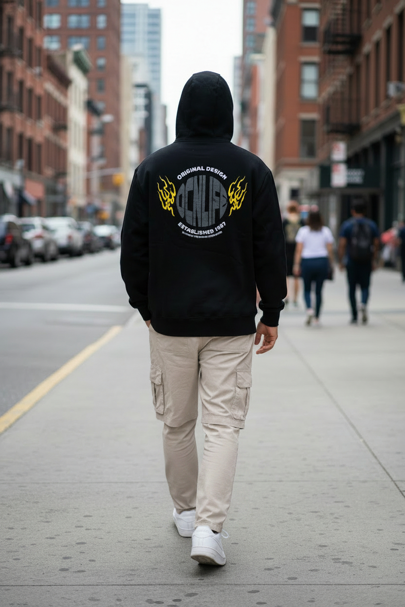 Campera Ocn Original Negro