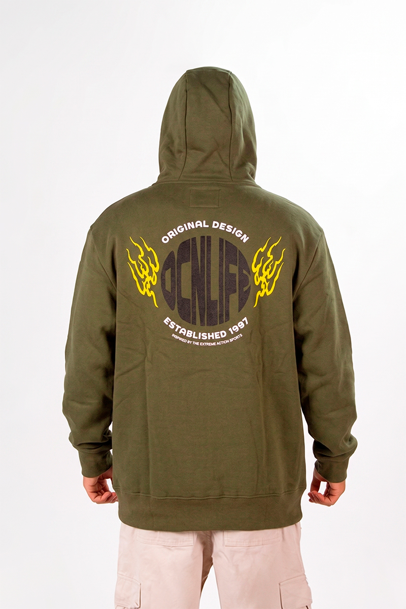 Campera Ocn Original Verde