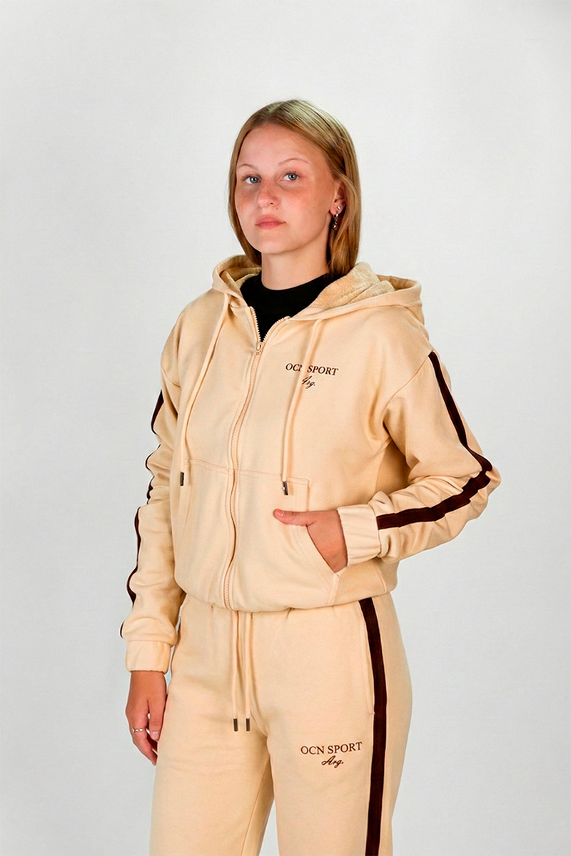 Campera Mujer Ocn Olympia Crudo