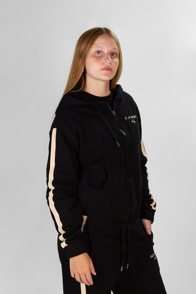 Campera Mujer Ocn Olympia Negro