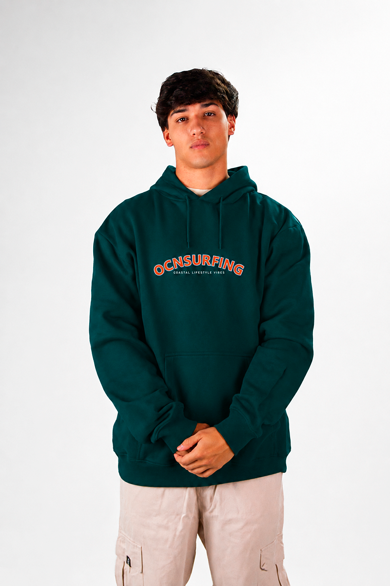Buzo Ocn Canguro Original Verde