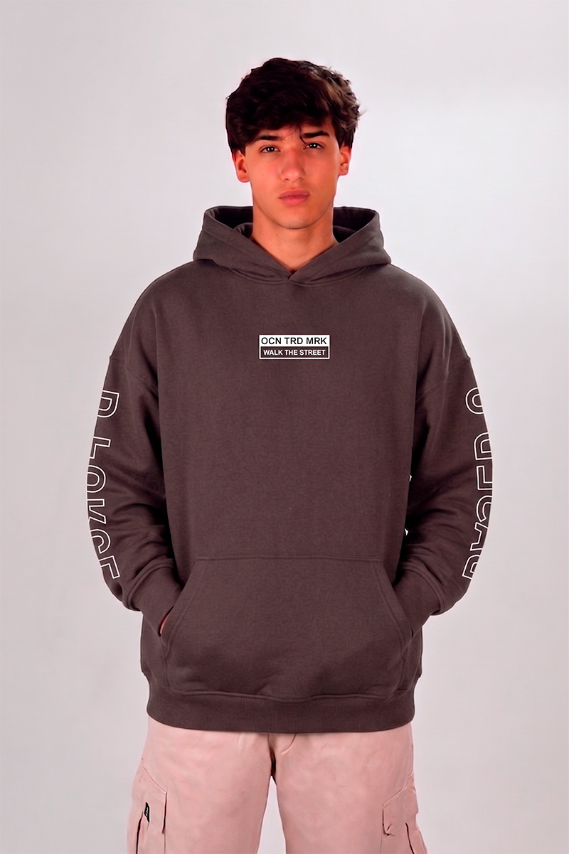 Buzo Ocn Canguro Original Gris