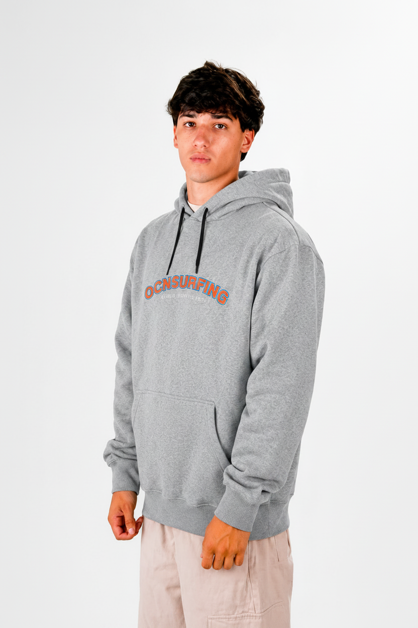 Buzo Ocn Canguro Original Gris