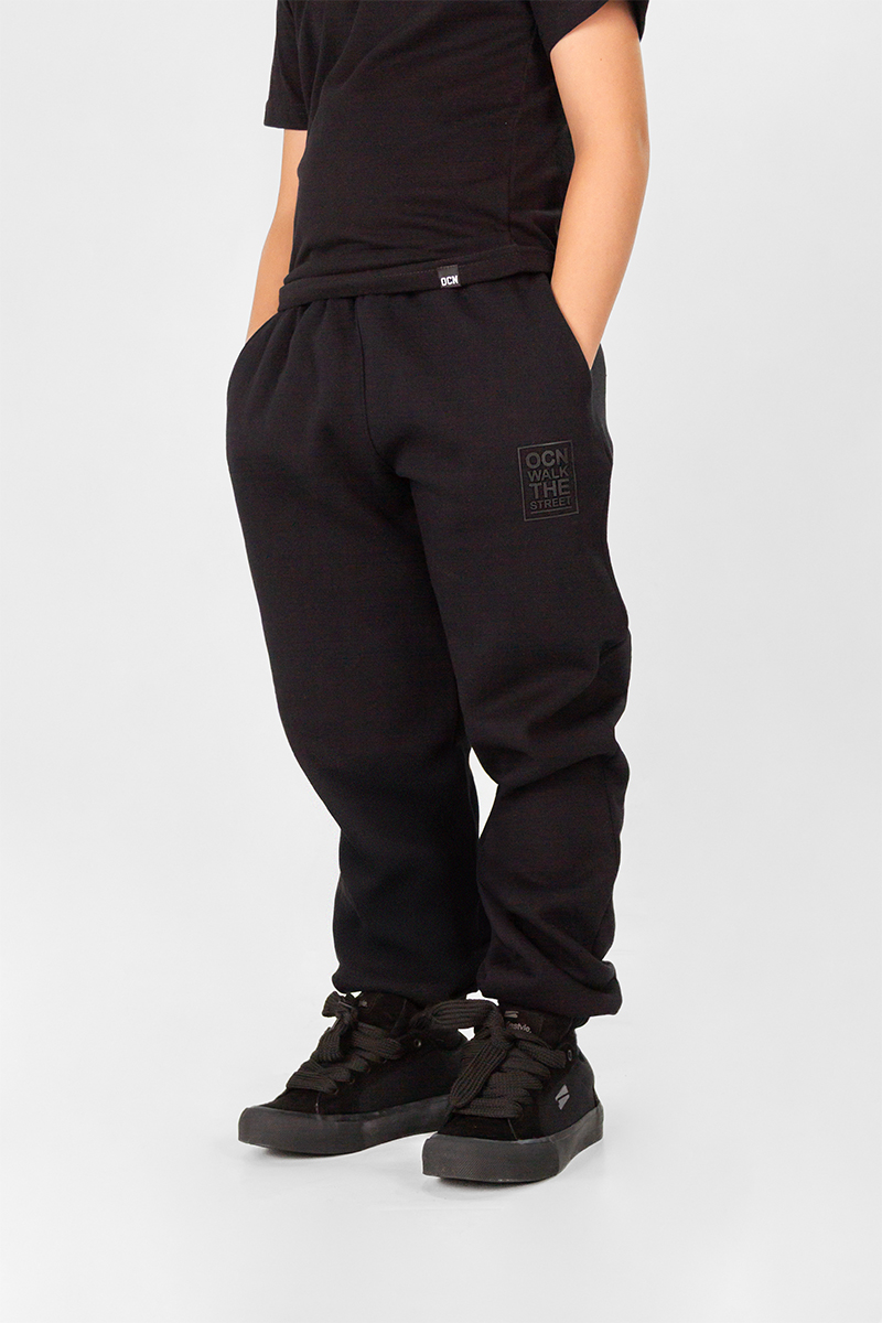 jogging Ocn Bars Negro