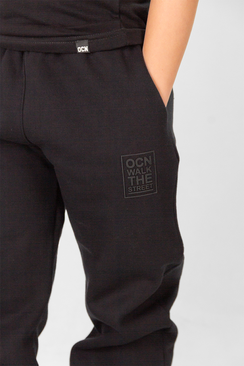 jogging Ocn Bars Negro