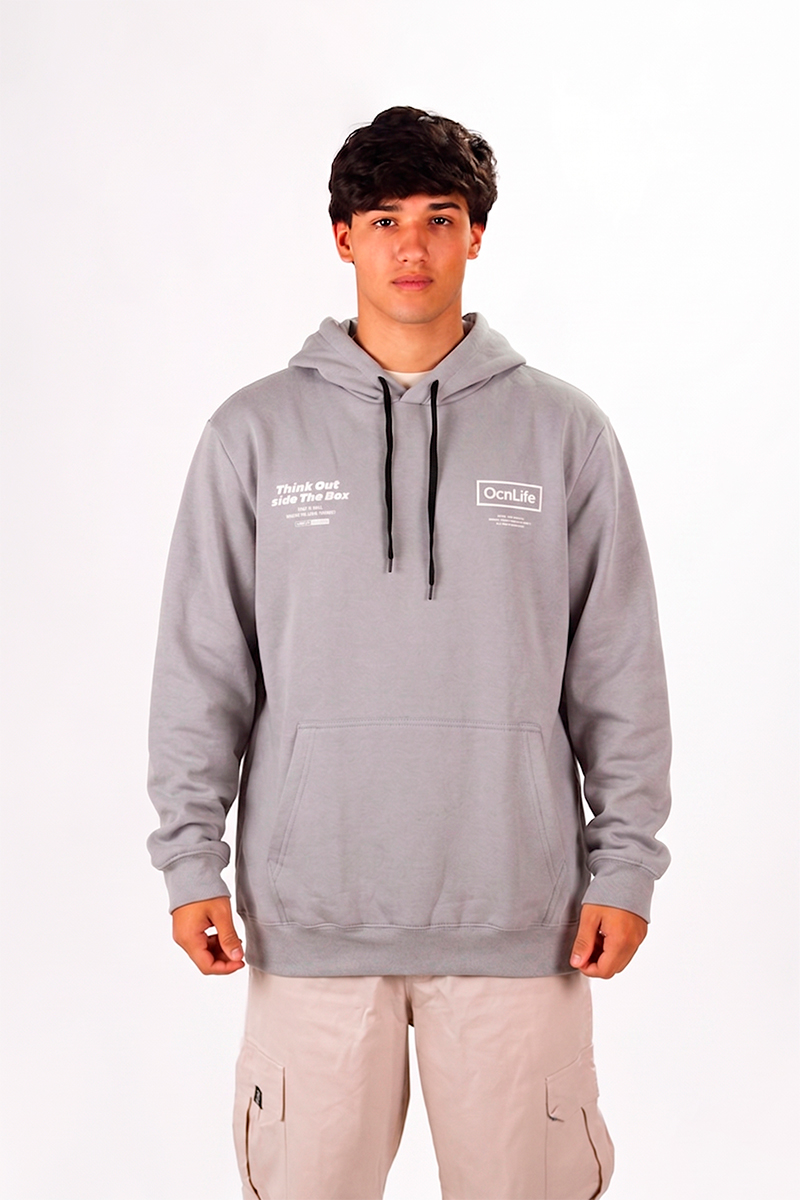 Buzo Ocn Canguro Original Gris
