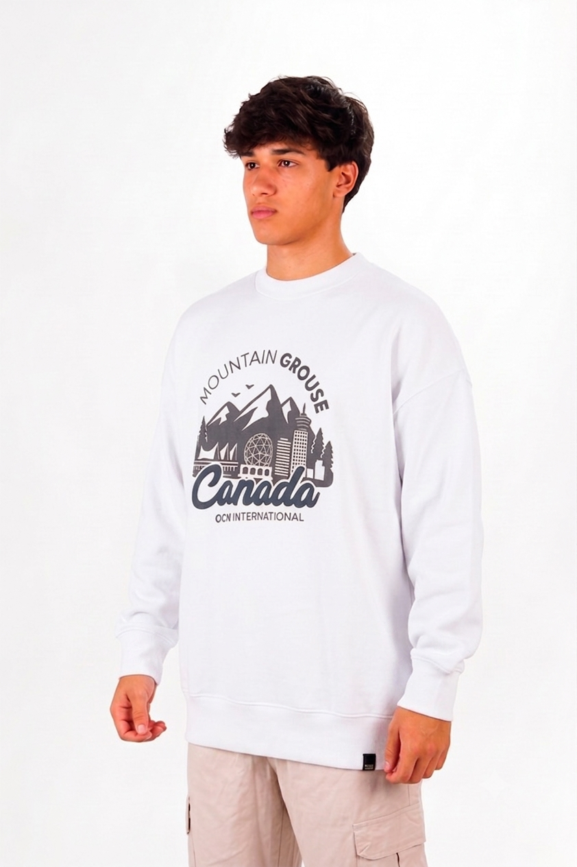 Buzo Ocn Varsity Blanco
