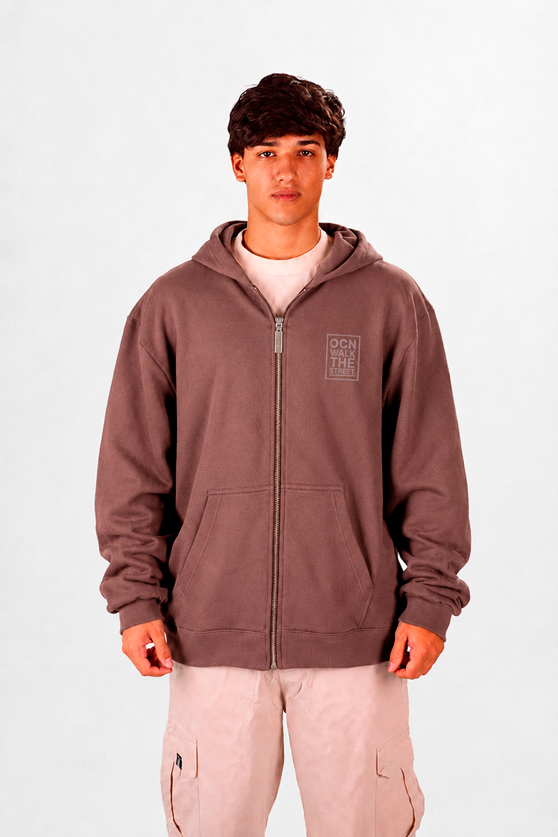 Campera Ocn Bars Bordo