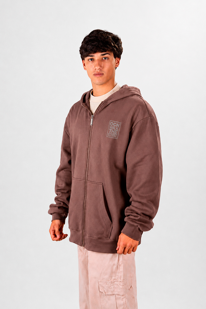 Campera Ocn Bars Bordo