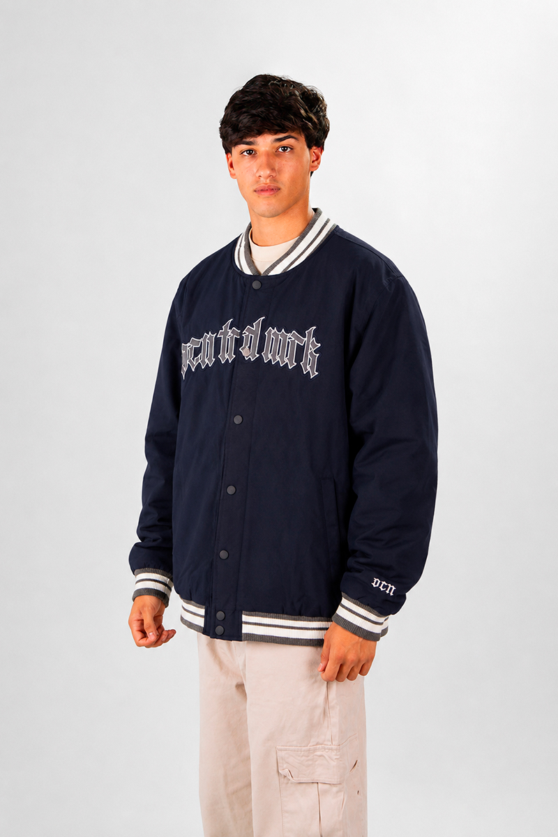 Campera Ocn American Importada Azul