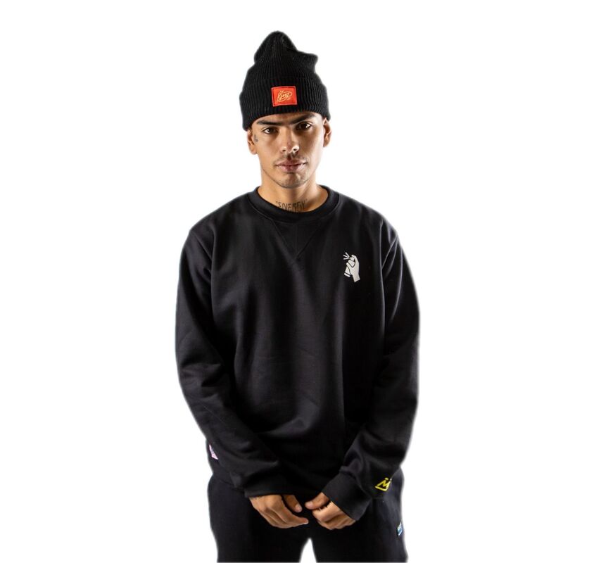 Buzo King Of Art Hombre Essential Negro