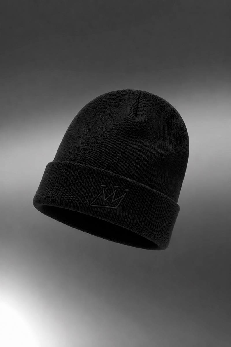 Gorro De Lana King Of Art Bord Negro
