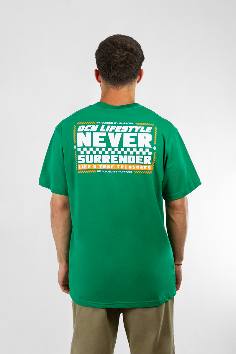 Remera Ocn Hombre Premium Verde 744L4