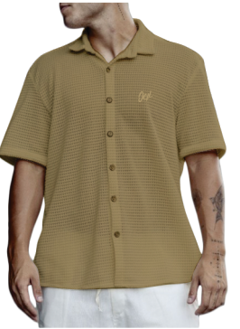 Camisa Ocn Fisher Camel