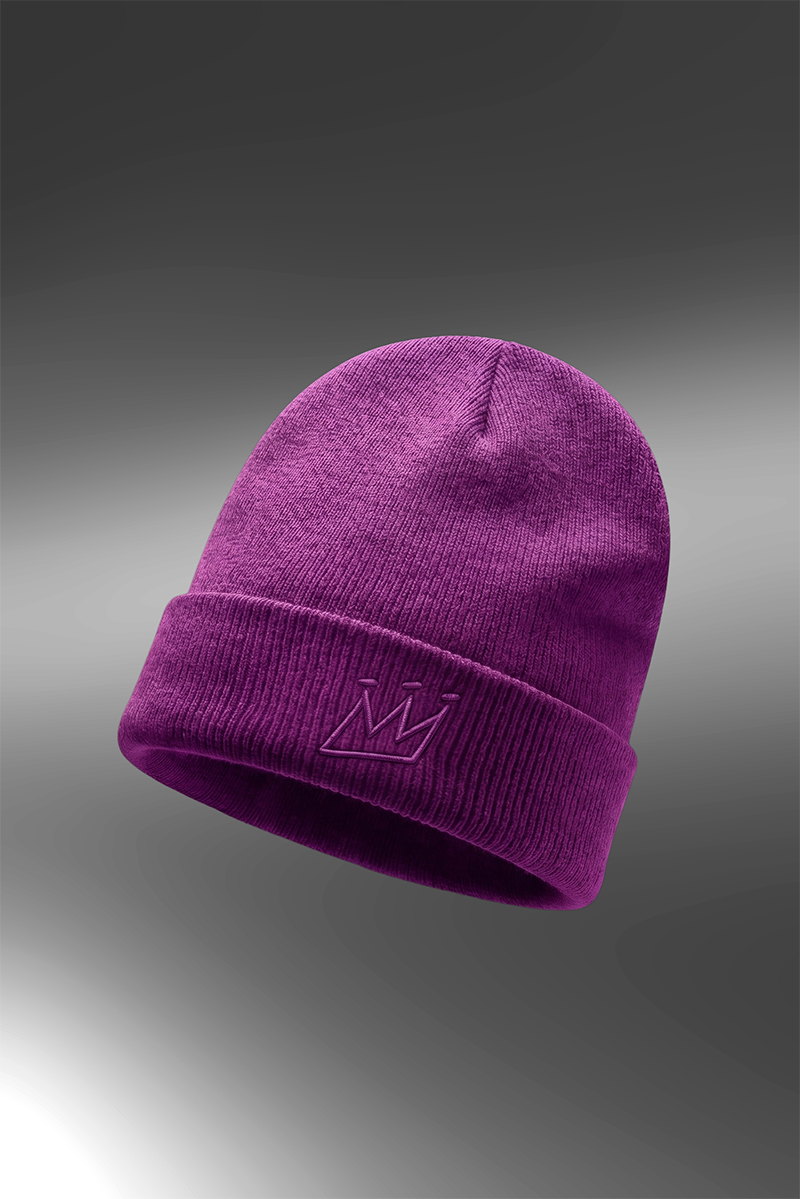 Gorro King Of Art Bord Large Violeta