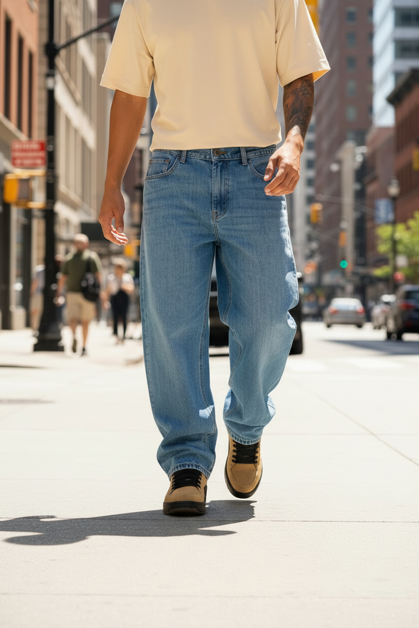 Jean Ocn Steaight Astor Soft Celeste