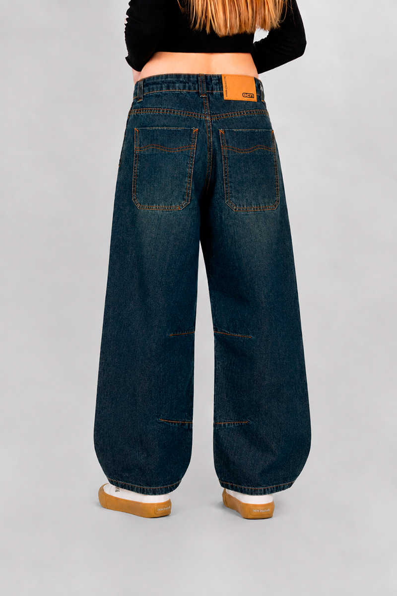 Jean Ocn Juana Vintage Azul