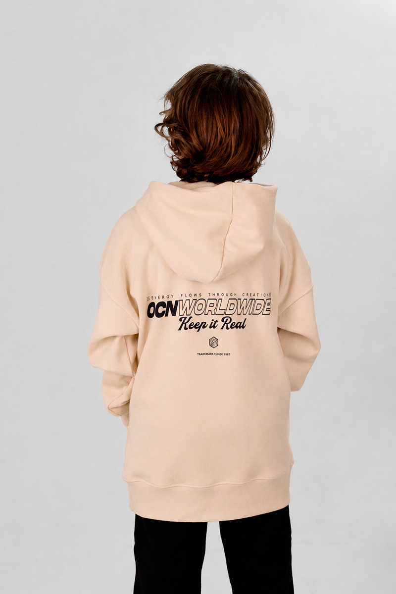 Buzo Ocn Canguro Beige